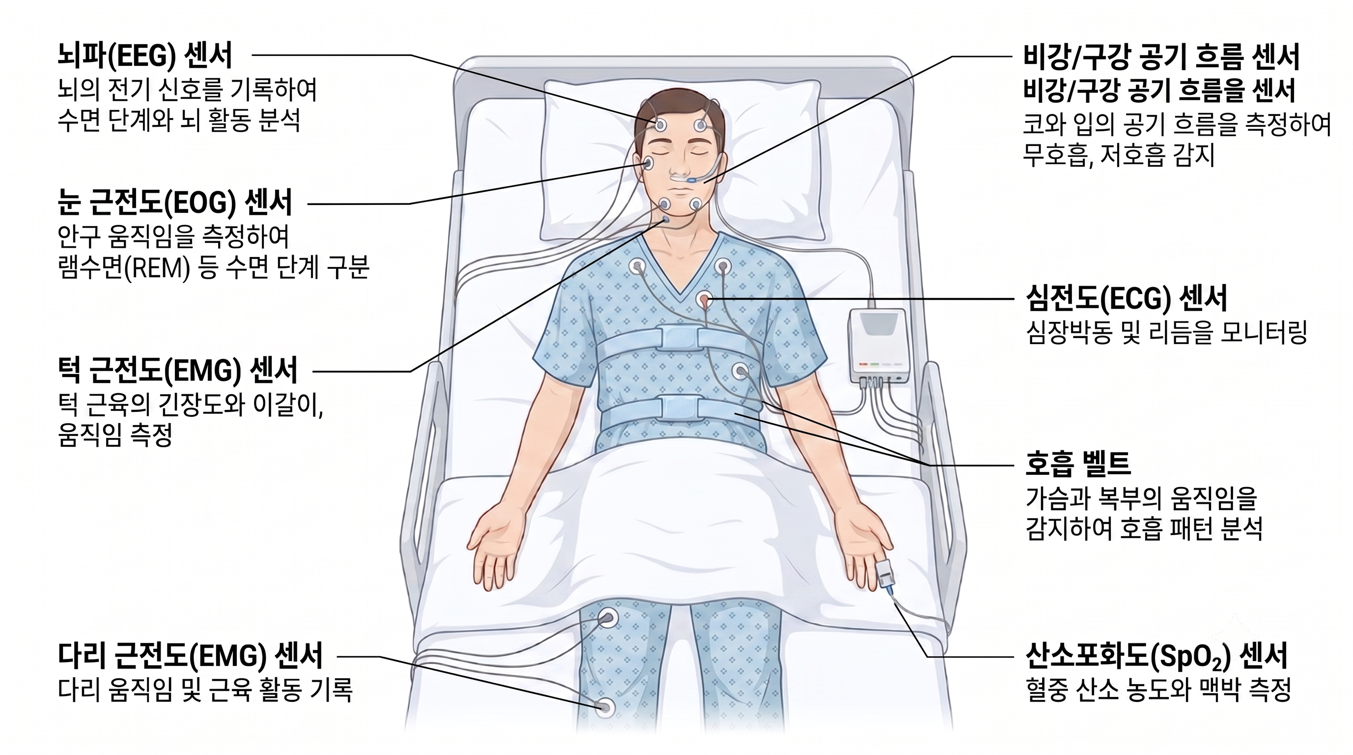 "살 빼는 주사가 코골이도 고친다?" 최근 승인된 비만 치료제의 수면무호흡증 개선 효과와 정밀 수면다원검사