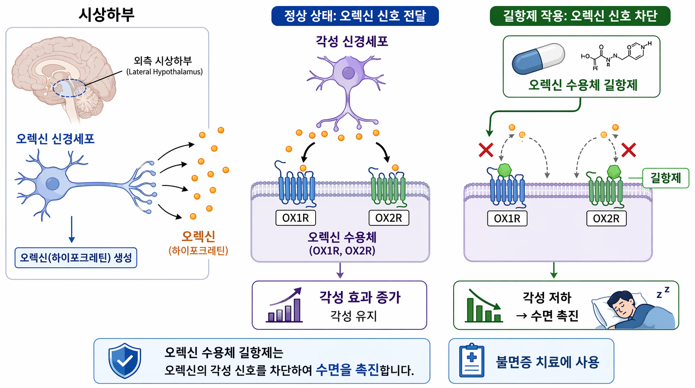 [김재하 원장 칼럼] 새로운 불면증 약 '데이비고' 효과와 악몽·졸림 부작용 대처법 (처방 가능 시기 안내)