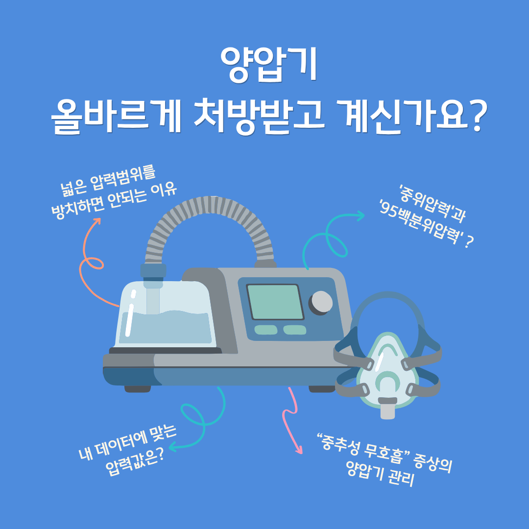 김재하 원장 칼럼_[인천수면클리닉] 압력 4~20 자동 조절의 함정? 의사가 데이터 보고 직접 조절해야 하는 이유 (양압기 압력 조절)